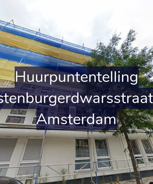 Foto gevel Huurpuntentelling voor Rustenburgerdwarsstraat 85, Amsterdam