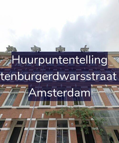 Foto gevel Huurpuntentelling voor Rustenburgerdwarsstraat 4-3, Amsterdam