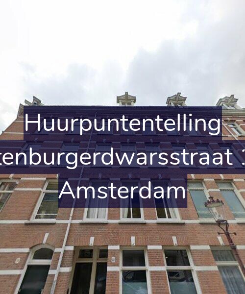 Foto gevel Huurpuntentelling voor Rustenburgerdwarsstraat 12-2, Amsterdam