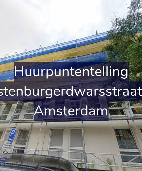 Foto gevel Huurpuntentelling voor Rustenburgerdwarsstraat 65, Amsterdam