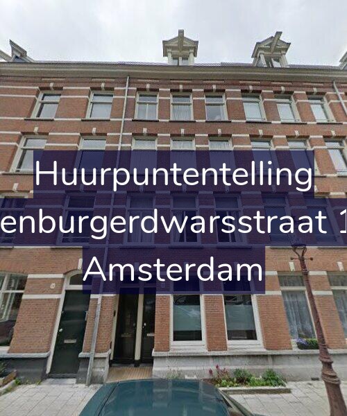 Foto gevel Huurpuntentelling voor Rustenburgerdwarsstraat 12-H, Amsterdam
