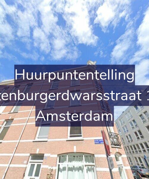 Foto gevel Huurpuntentelling voor Rustenburgerdwarsstraat 14-3, Amsterdam