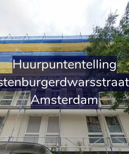 Foto gevel Huurpuntentelling voor Rustenburgerdwarsstraat 75, Amsterdam