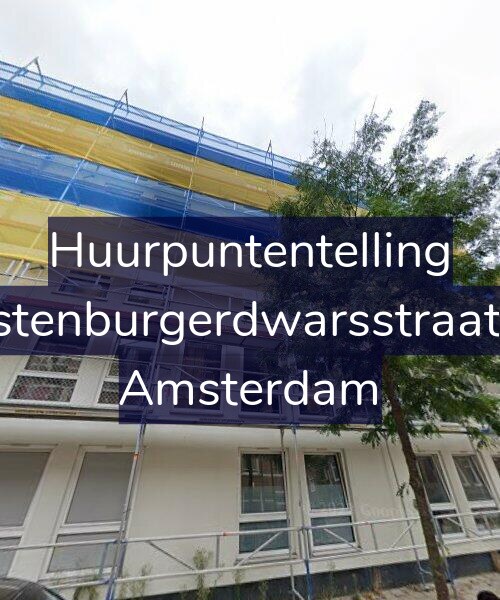Foto gevel Huurpuntentelling voor Rustenburgerdwarsstraat 87, Amsterdam
