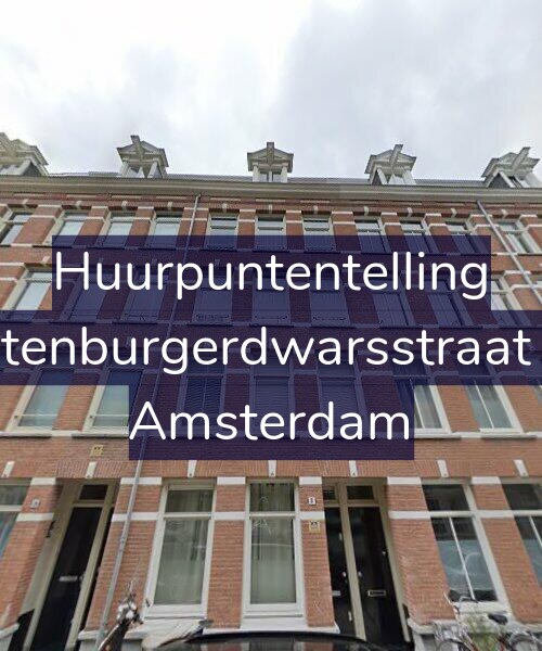 Foto gevel Huurpuntentelling voor Rustenburgerdwarsstraat 8-1, Amsterdam