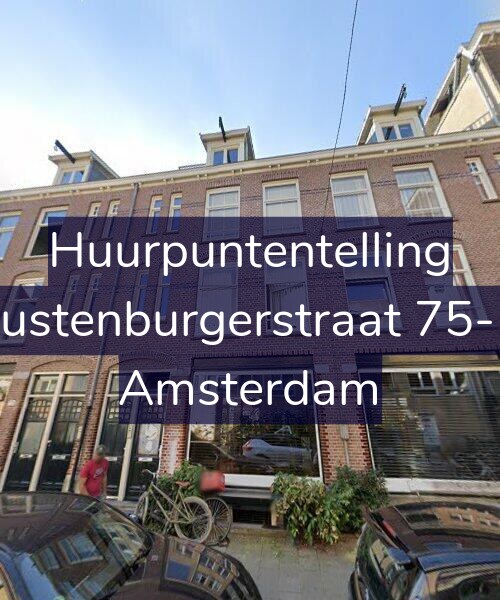 Foto gevel Huurpuntentelling voor Rustenburgerstraat 75-H, Amsterdam