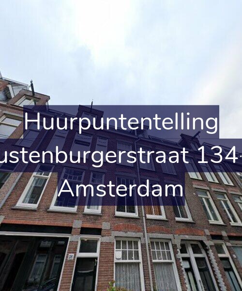 Foto gevel Huurpuntentelling voor Rustenburgerstraat 134-3, Amsterdam