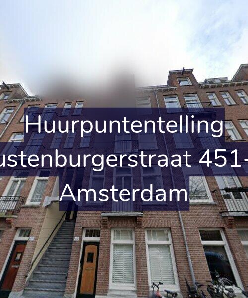 Foto gevel Huurpuntentelling voor Rustenburgerstraat 451-H, Amsterdam