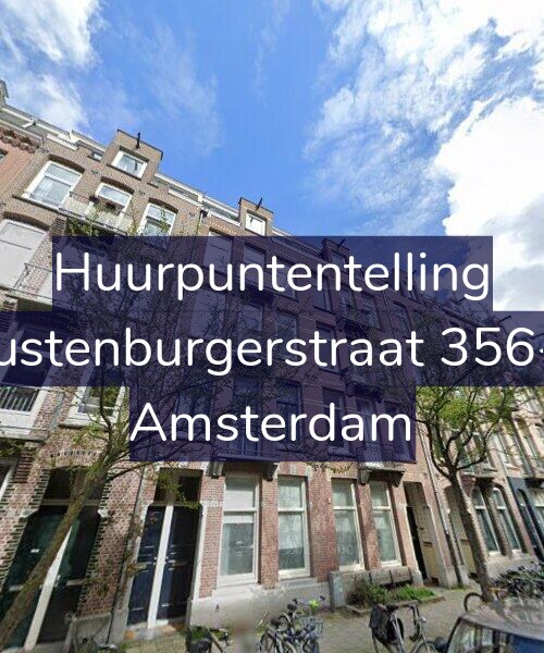 Foto gevel Huurpuntentelling voor Rustenburgerstraat 356-1, Amsterdam