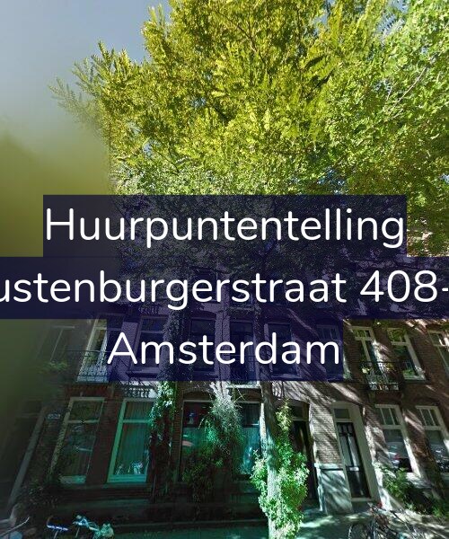 Foto gevel Huurpuntentelling voor Rustenburgerstraat 408-H, Amsterdam