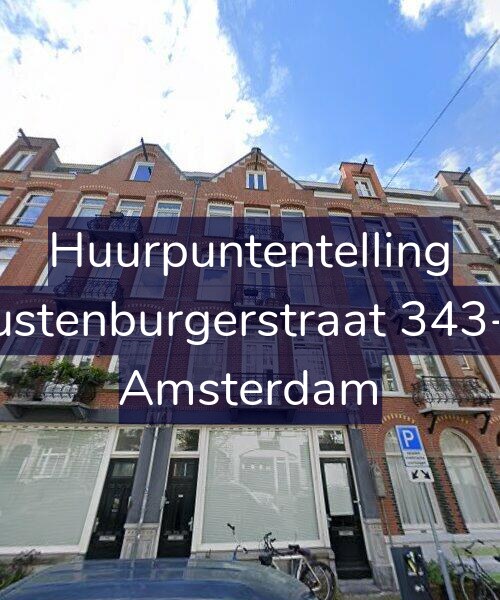 Foto gevel Huurpuntentelling voor Rustenburgerstraat 343-H, Amsterdam