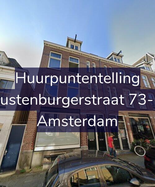Foto gevel Huurpuntentelling voor Rustenburgerstraat 73-H, Amsterdam
