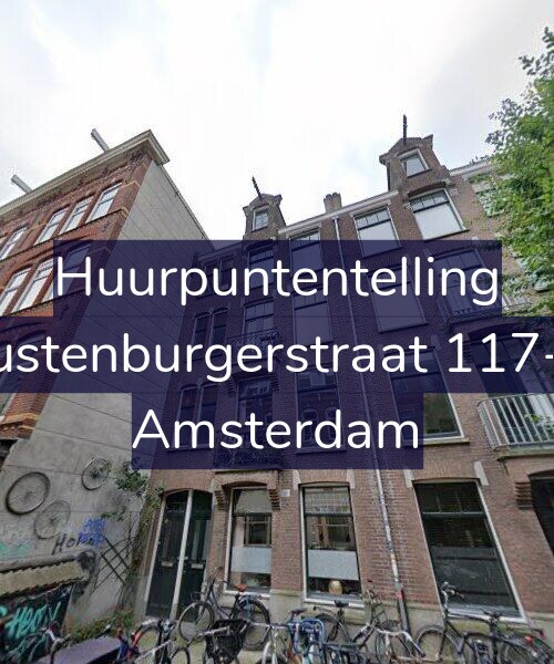 Foto gevel Huurpuntentelling voor Rustenburgerstraat 117-H, Amsterdam