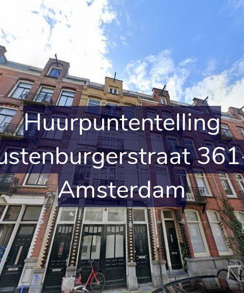 Foto gevel Huurpuntentelling voor Rustenburgerstraat 361-1, Amsterdam