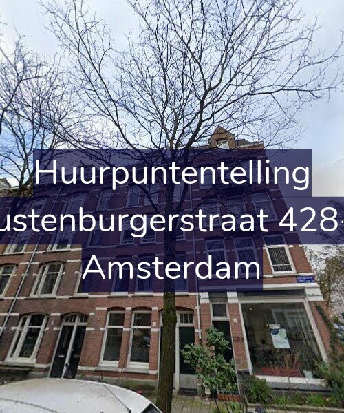 Foto gevel Huurpuntentelling voor Rustenburgerstraat 428-2, Amsterdam