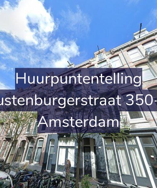 Foto gevel Huurpuntentelling voor Rustenburgerstraat 350-H, Amsterdam