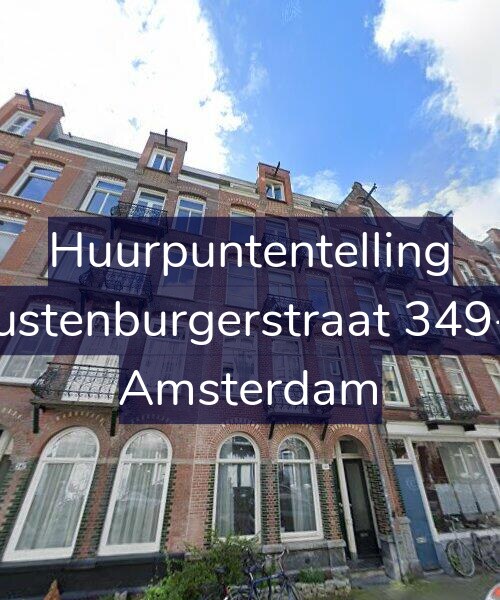 Foto gevel Huurpuntentelling voor Rustenburgerstraat 349-3, Amsterdam
