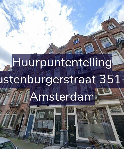 Foto gevel Huurpuntentelling voor Rustenburgerstraat 351-H, Amsterdam