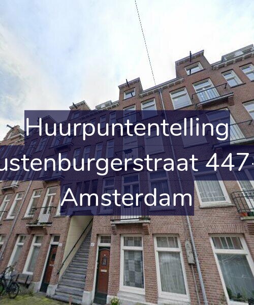Foto gevel Huurpuntentelling voor Rustenburgerstraat 447-2, Amsterdam