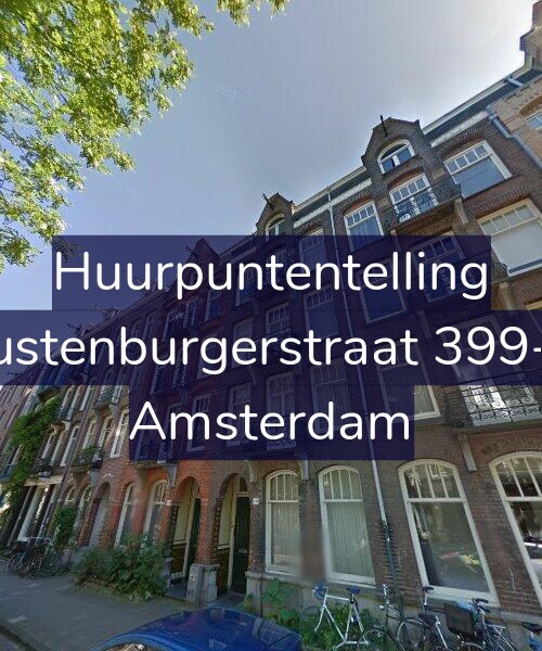 Foto gevel Huurpuntentelling voor Rustenburgerstraat 399-H, Amsterdam
