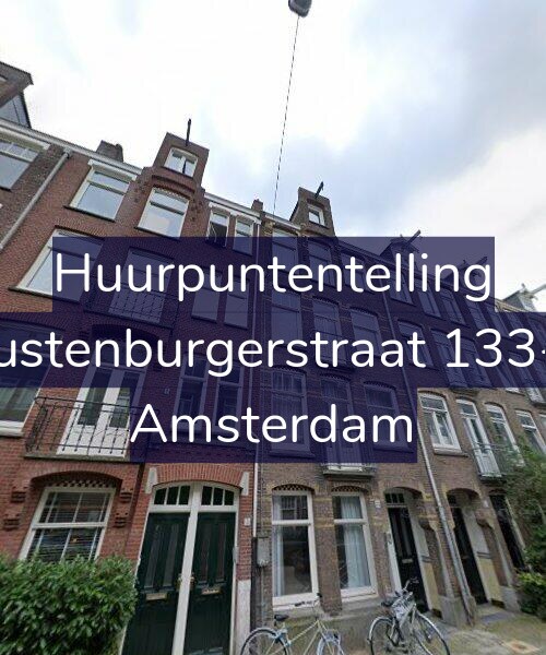 Foto gevel Huurpuntentelling voor Rustenburgerstraat 133-4, Amsterdam
