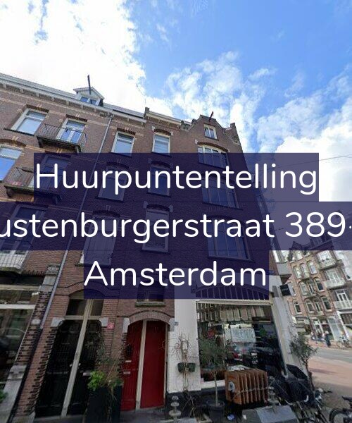 Foto gevel Huurpuntentelling voor Rustenburgerstraat 389-3, Amsterdam