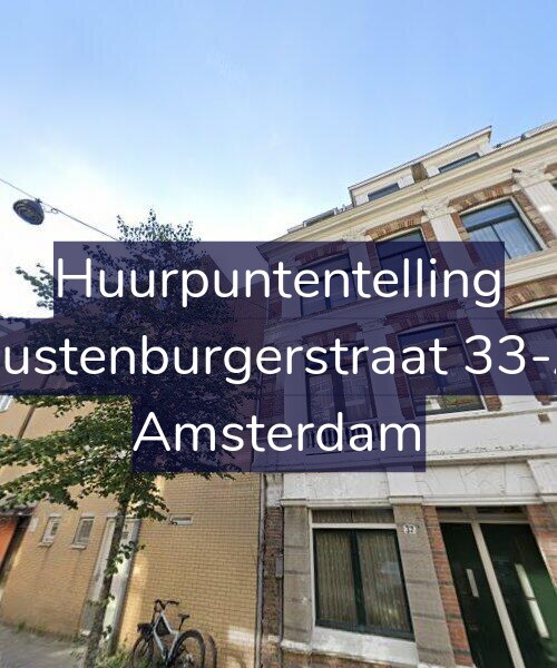 Foto gevel Huurpuntentelling voor Rustenburgerstraat 33-A, Amsterdam