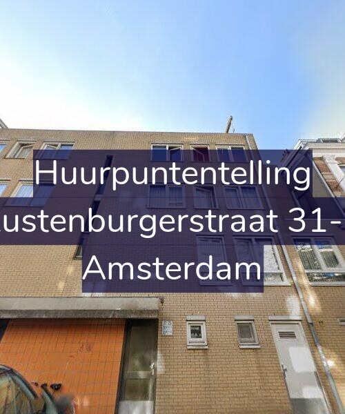 Foto gevel Huurpuntentelling voor Rustenburgerstraat 31-B, Amsterdam
