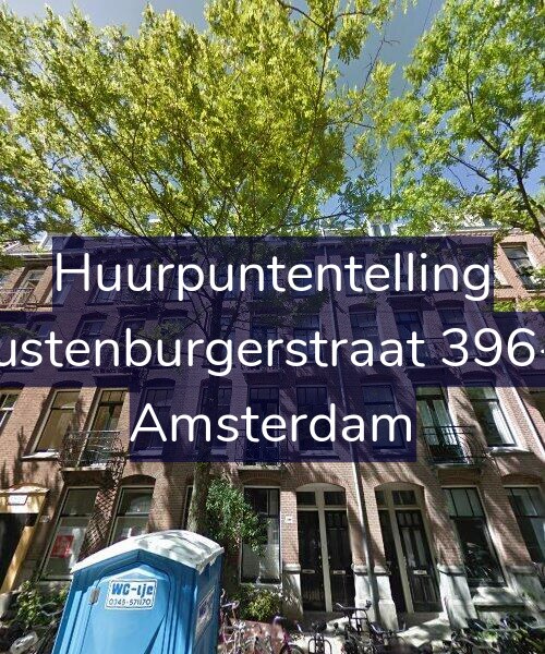 Foto gevel Huurpuntentelling voor Rustenburgerstraat 396-3, Amsterdam