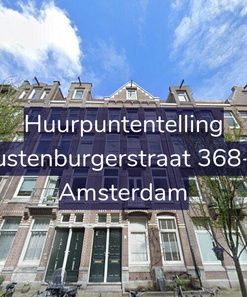 Foto gevel Huurpuntentelling voor Rustenburgerstraat 368-H, Amsterdam