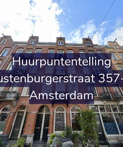 Foto gevel Huurpuntentelling voor Rustenburgerstraat 357-H, Amsterdam