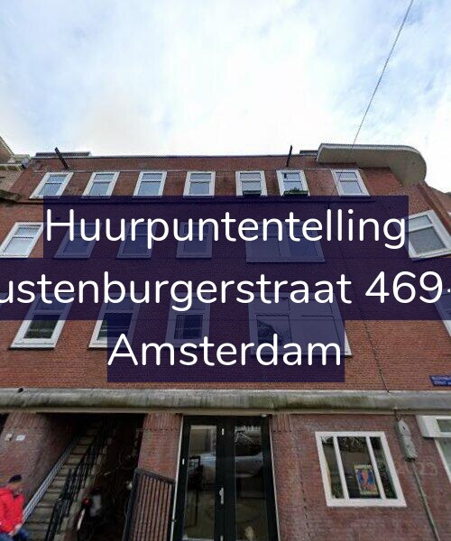 Foto gevel Huurpuntentelling voor Rustenburgerstraat 469-1, Amsterdam