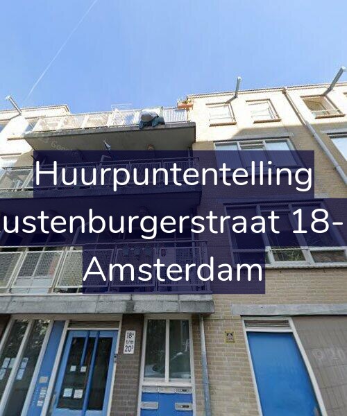 Foto gevel Huurpuntentelling voor Rustenburgerstraat 18-B, Amsterdam
