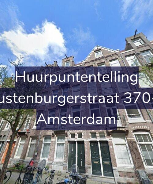 Foto gevel Huurpuntentelling voor Rustenburgerstraat 370-3, Amsterdam