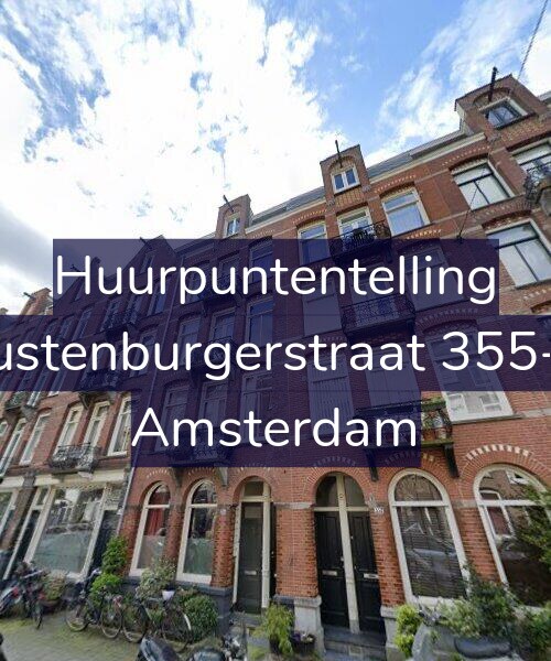 Foto gevel Huurpuntentelling voor Rustenburgerstraat 355-H, Amsterdam