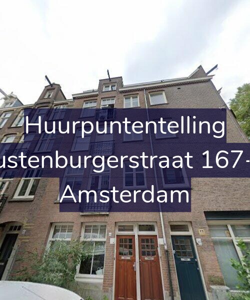 Foto gevel Huurpuntentelling voor Rustenburgerstraat 167-H, Amsterdam