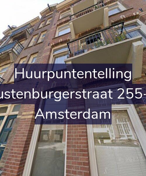 Foto gevel Huurpuntentelling voor Rustenburgerstraat 255-H, Amsterdam