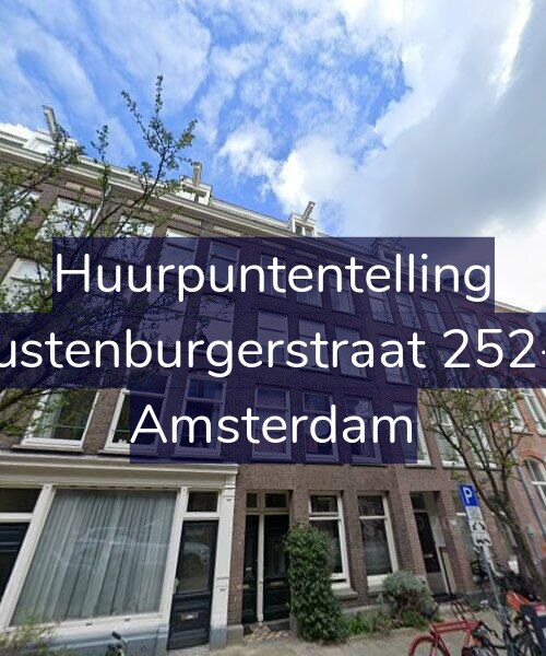 Foto gevel Huurpuntentelling voor Rustenburgerstraat 252-3, Amsterdam