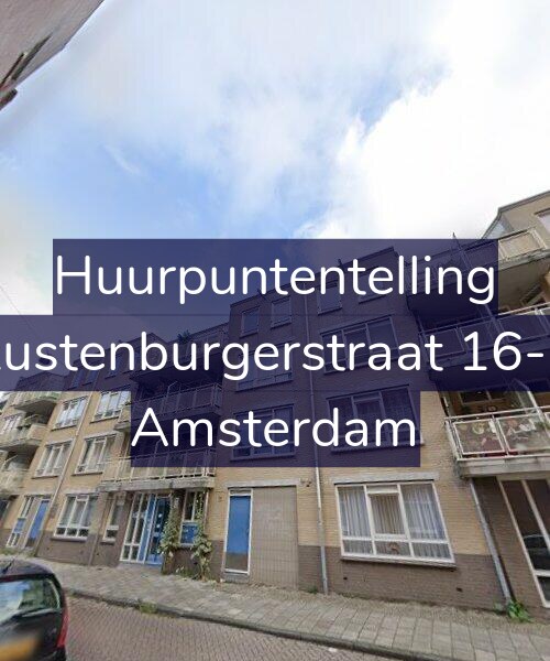 Foto gevel Huurpuntentelling voor Rustenburgerstraat 16-B, Amsterdam