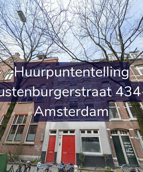 Foto gevel Huurpuntentelling voor Rustenburgerstraat 434-2, Amsterdam