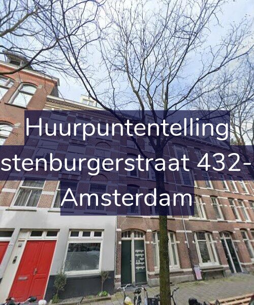 Foto gevel Huurpuntentelling voor Rustenburgerstraat 432-1V, Amsterdam