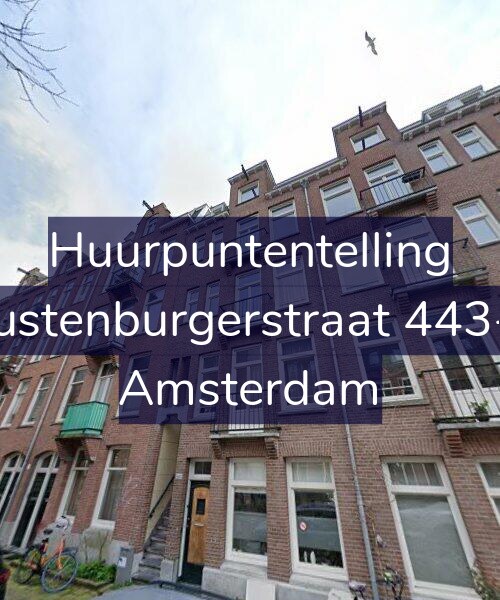 Foto gevel Huurpuntentelling voor Rustenburgerstraat 443-4, Amsterdam