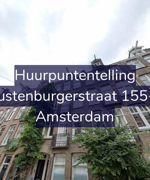 Foto gevel Huurpuntentelling voor Rustenburgerstraat 155-3, Amsterdam