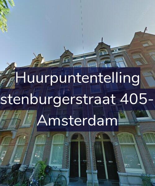 Foto gevel Huurpuntentelling voor Rustenburgerstraat 405-4V, Amsterdam