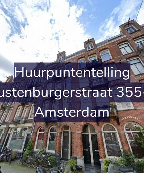 Foto gevel Huurpuntentelling voor Rustenburgerstraat 355-1, Amsterdam