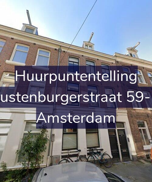Foto gevel Huurpuntentelling voor Rustenburgerstraat 59-H, Amsterdam