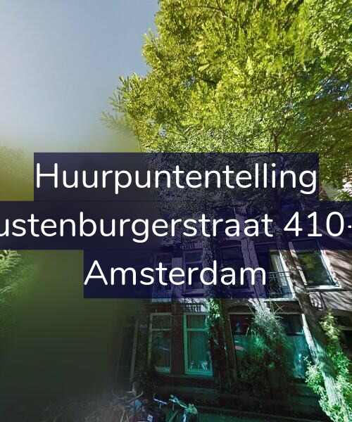 Foto gevel Huurpuntentelling voor Rustenburgerstraat 410-C, Amsterdam