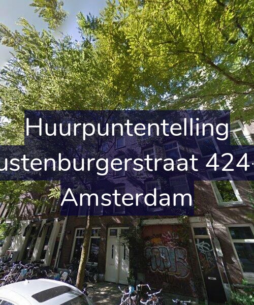 Foto gevel Huurpuntentelling voor Rustenburgerstraat 424-3, Amsterdam