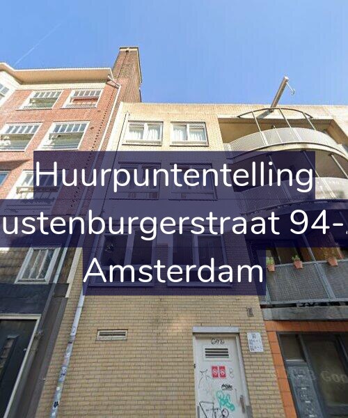 Foto gevel Huurpuntentelling voor Rustenburgerstraat 94-A, Amsterdam