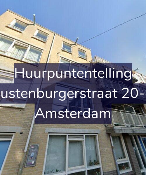 Foto gevel Huurpuntentelling voor Rustenburgerstraat 20-D, Amsterdam